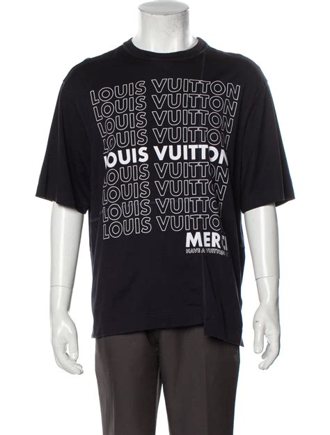 louis vuitton crew tshirt|louis vuitton t shirt 2022.